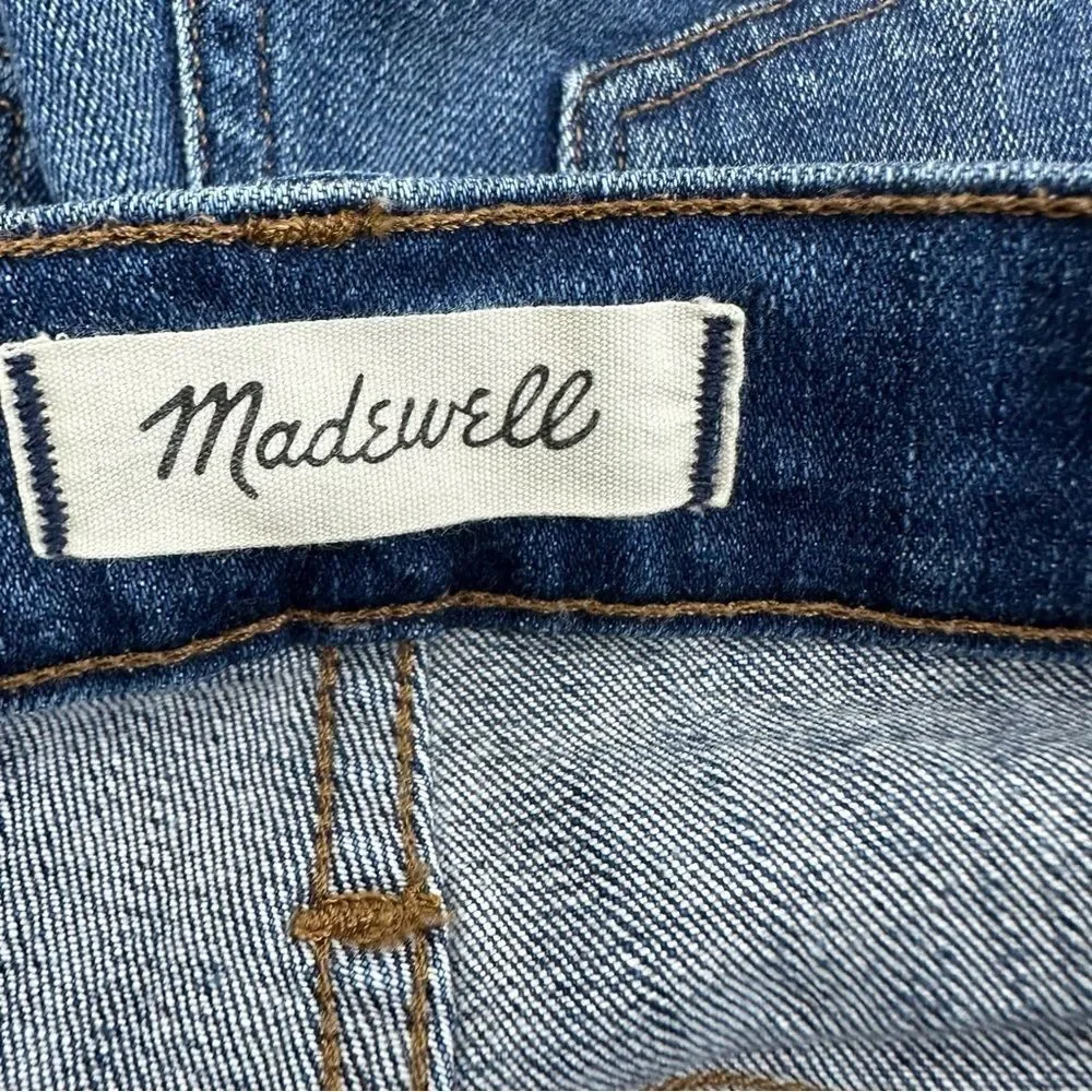 Madewell Women's size 24 High Rise 9”Skinny Distressed Jeans